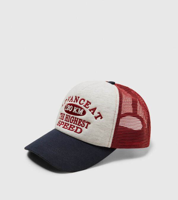 Contrasting Cap